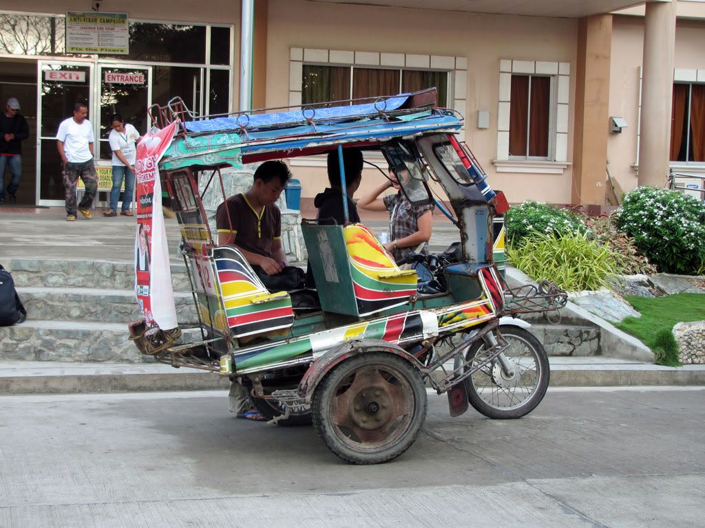 This is what their tricycle looks like.