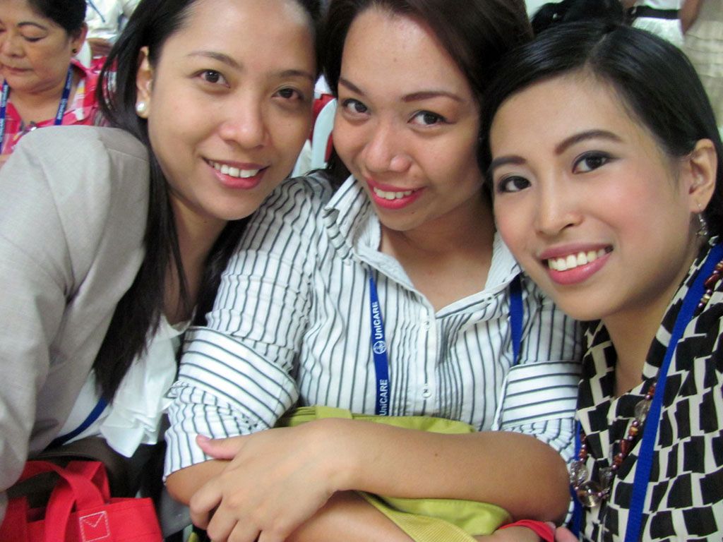 Ms. Mau, Ms. Jini, and I at the PPhA ID Area