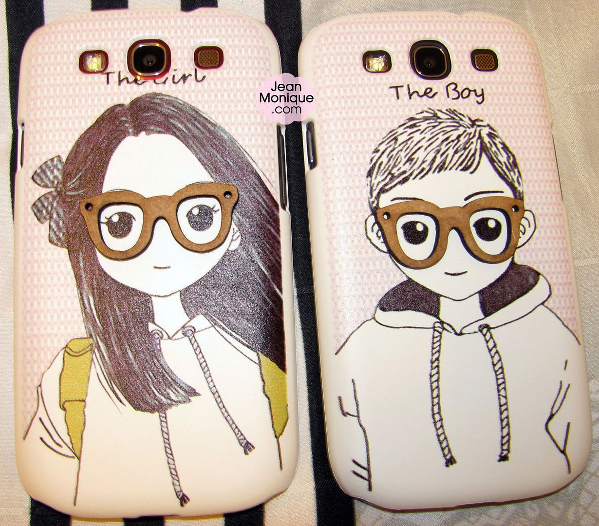 Cute Girl - Boy Couple Case for Samsung Galaxy S3