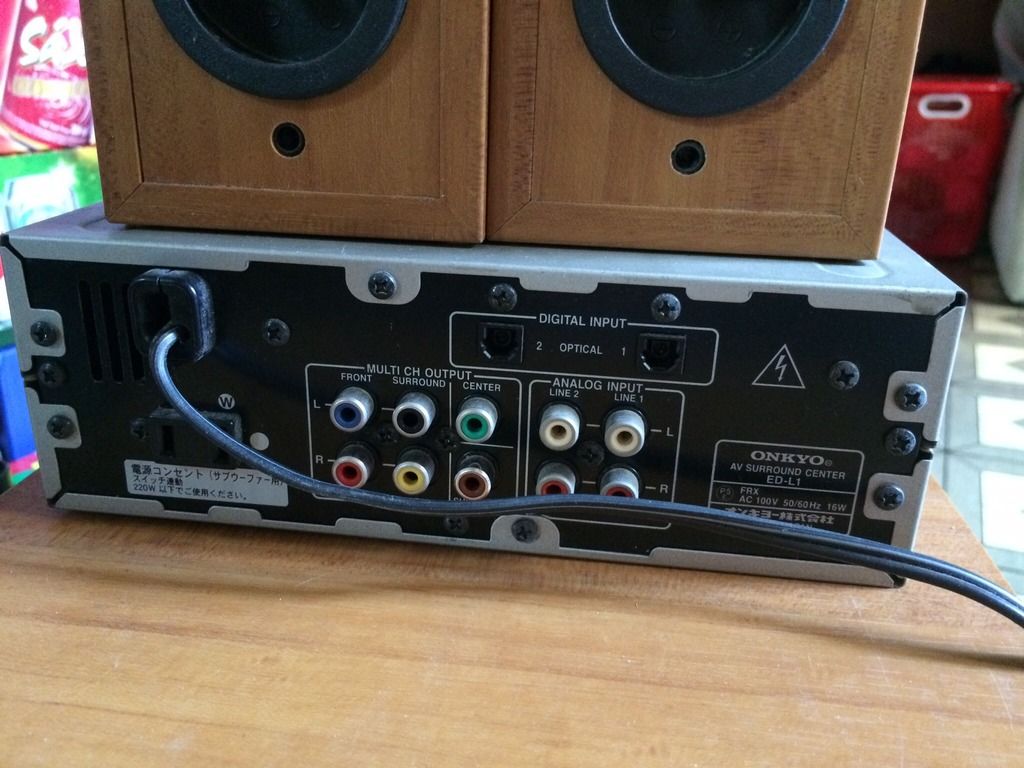 lên đời nên dư bộ loa xem phim nghe nhạc 5.1 ONKYO ED-L1 - 4