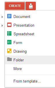 Create folders