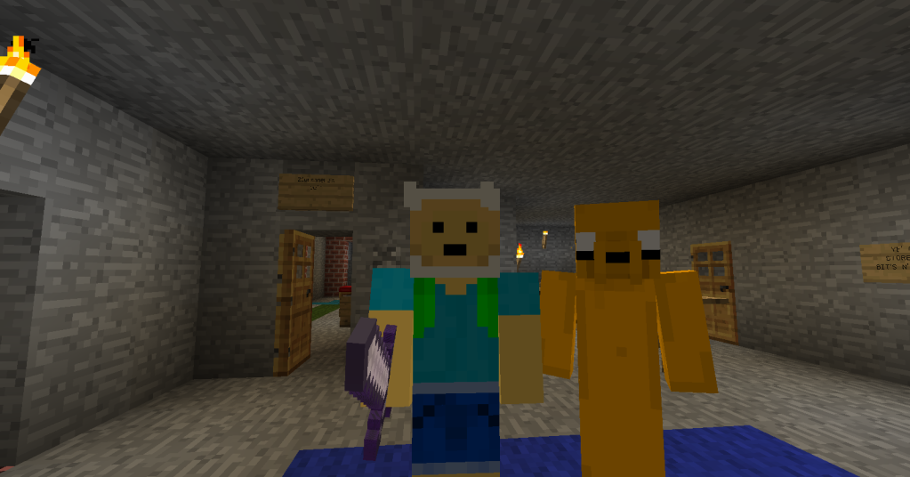 HORA DE AVENTURA+MINECRAFT=HORA DE MINECRAFT (MEGATEMA)