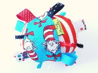 Crunchy Congo Suess Month - Ozark Mountain Mama <br> Cat in The Hat Sensory Ball