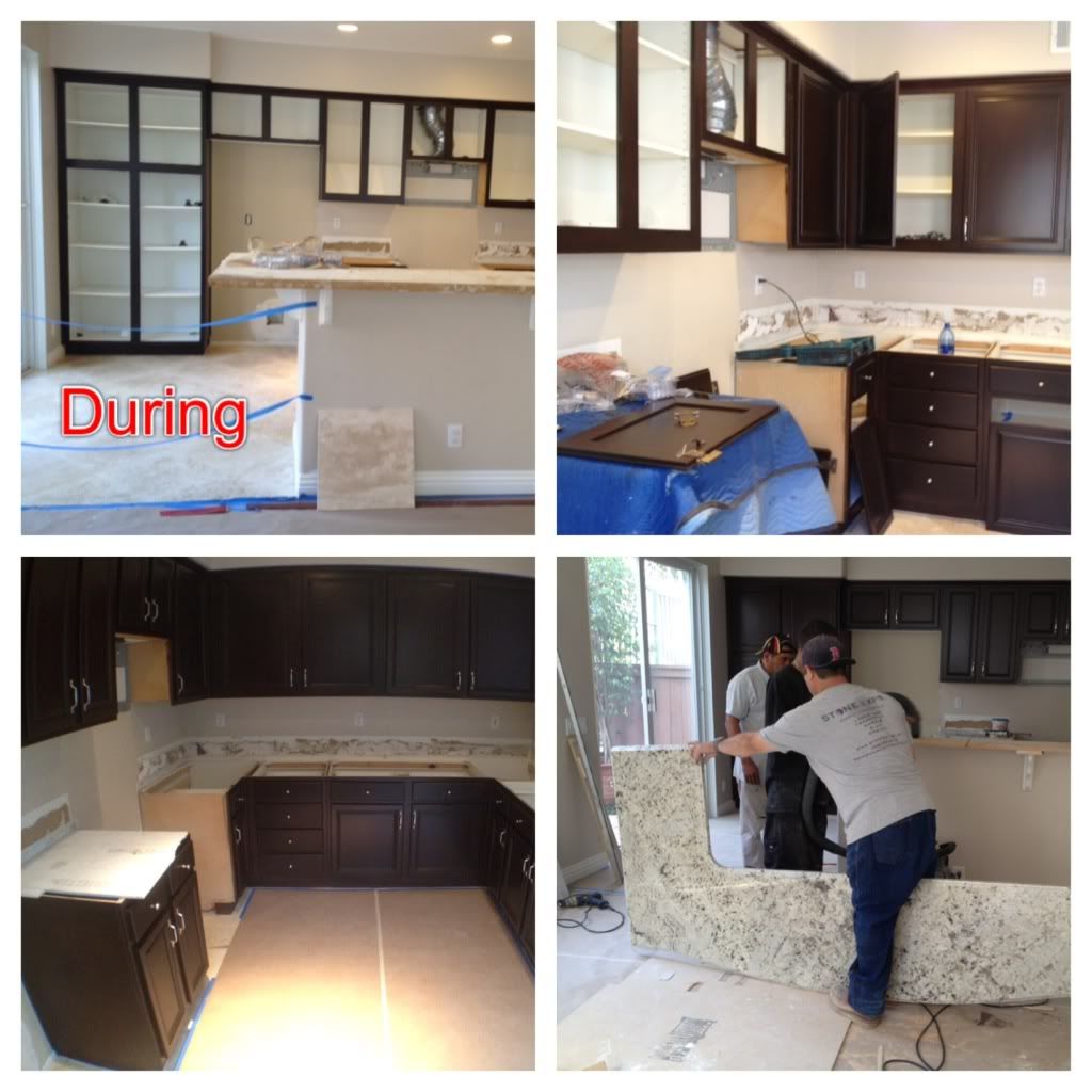Kitchen During