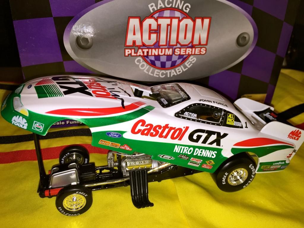john force diecast funny cars