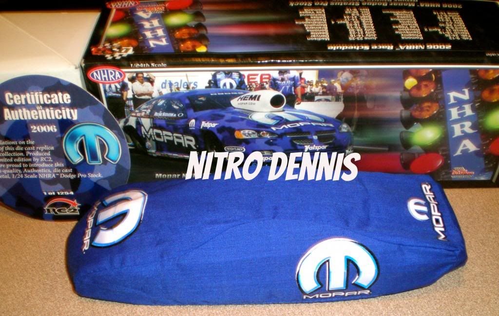 NHRA RICHIE STEVENS 124 Diecast DODGE STRATUS Pro Stock Collectable