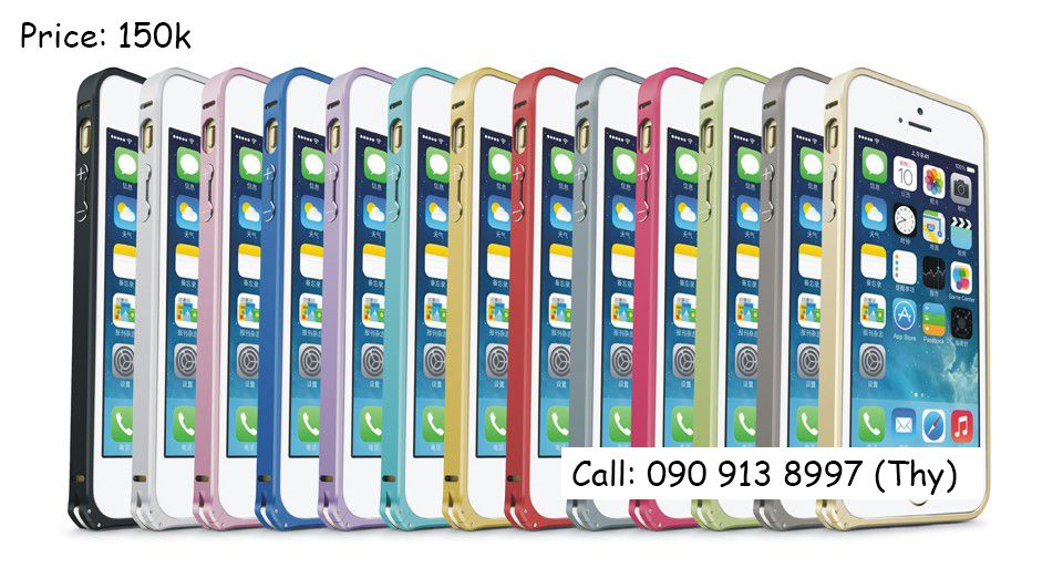 Viền nhôm ip5/5s - 2