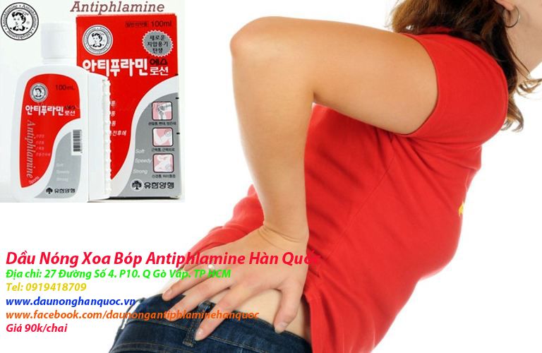 Dầu Nóng Antiphlamine + Dầu Lạnh Glucosamine Hàn Quốc. 0909186733. worldmarket.vn - 2