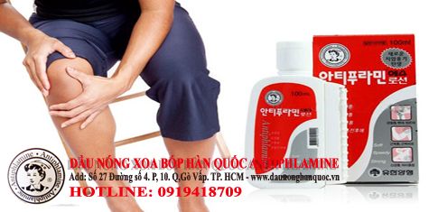 DẦU NÓNG XOA BÓP HÀN QUỐC ANTIPHLAMINE . Giá rẻ nhất Việt Nam - 5