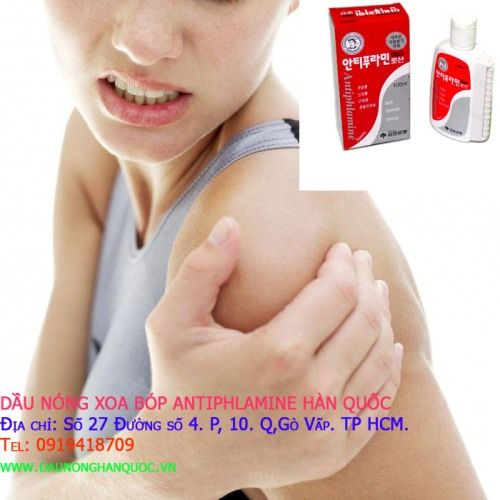 DẦU NÓNG XOA BÓP HÀN QUỐC ANTIPHLAMINE . Giá rẻ nhất Việt Nam - 4