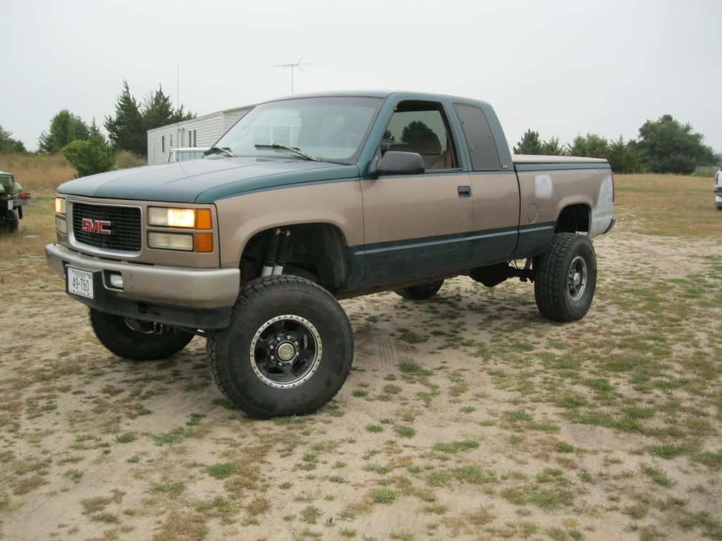 1998 gmc 1500 4x4 tire size