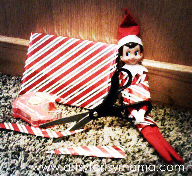 27 Easy Elf on the Shelf Ideas at artsyfartsymama.com #ElfontheShelf #Christmas