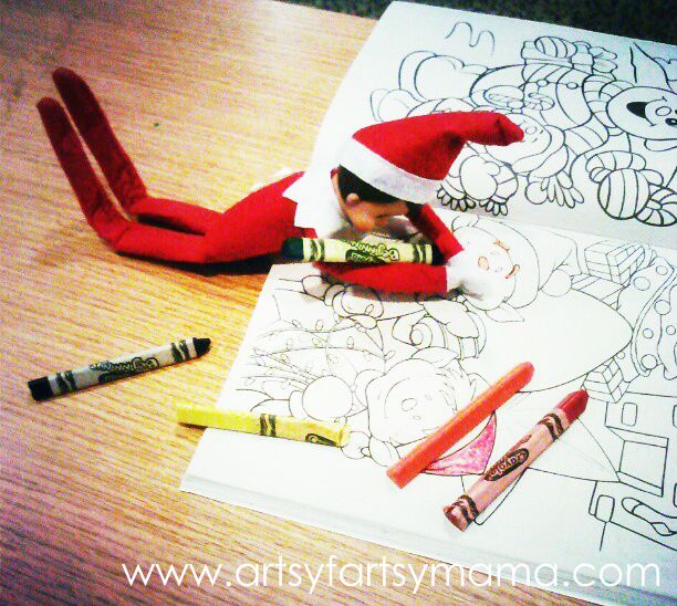 27 Easy Elf on the Shelf Ideas at artsyfartsymama.com #ElfontheShelf #Christmas