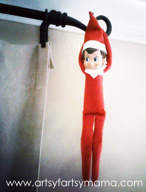 27 Easy Elf on the Shelf Ideas at artsyfartsymama.com #ElfontheShelf #Christmas