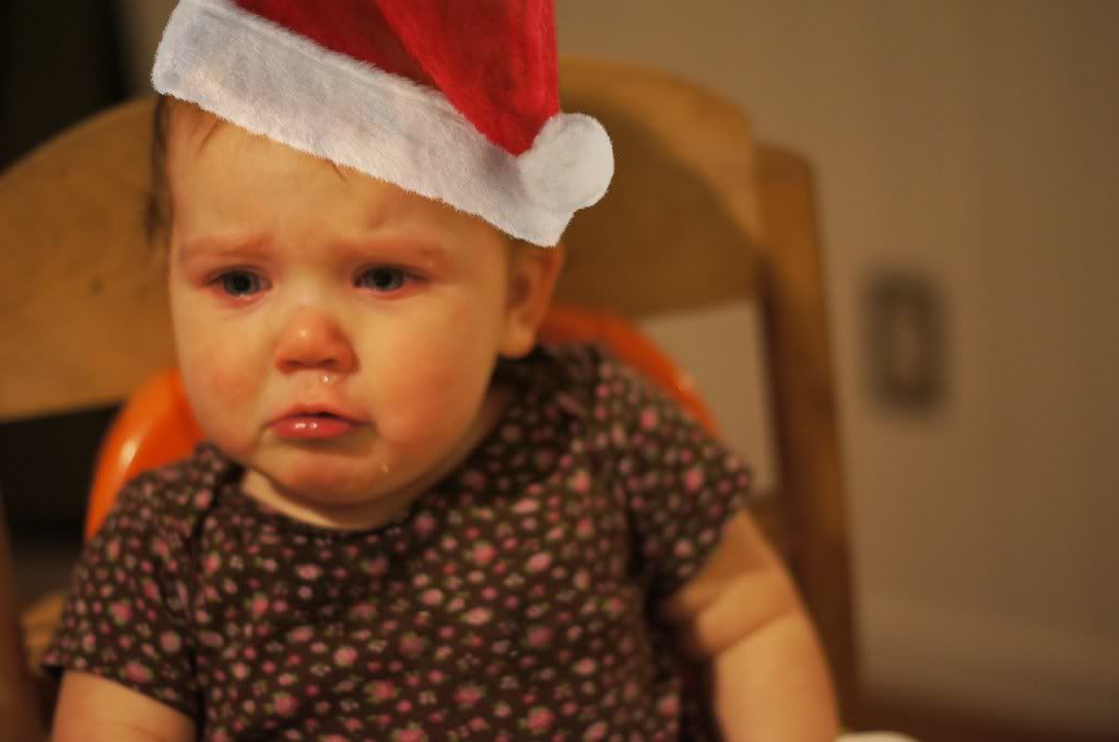 Sad santa