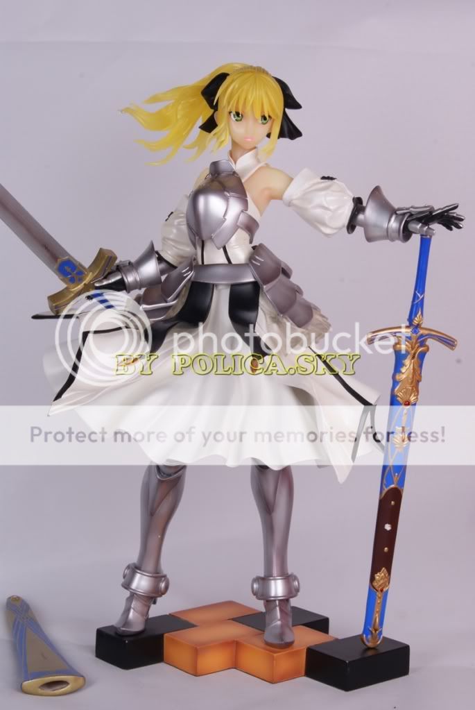 Fate Stay Night Poly resin Figure Saber Armor /new  