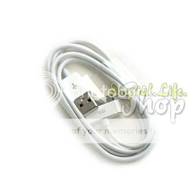 USB 2.0 Cord Length  3ft Colour White Data Transfer Cable for iPod 