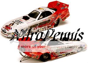   FORCE 124 Diecast Funny Car Bill Bader NORWALK Funny Car SIGNED 2005