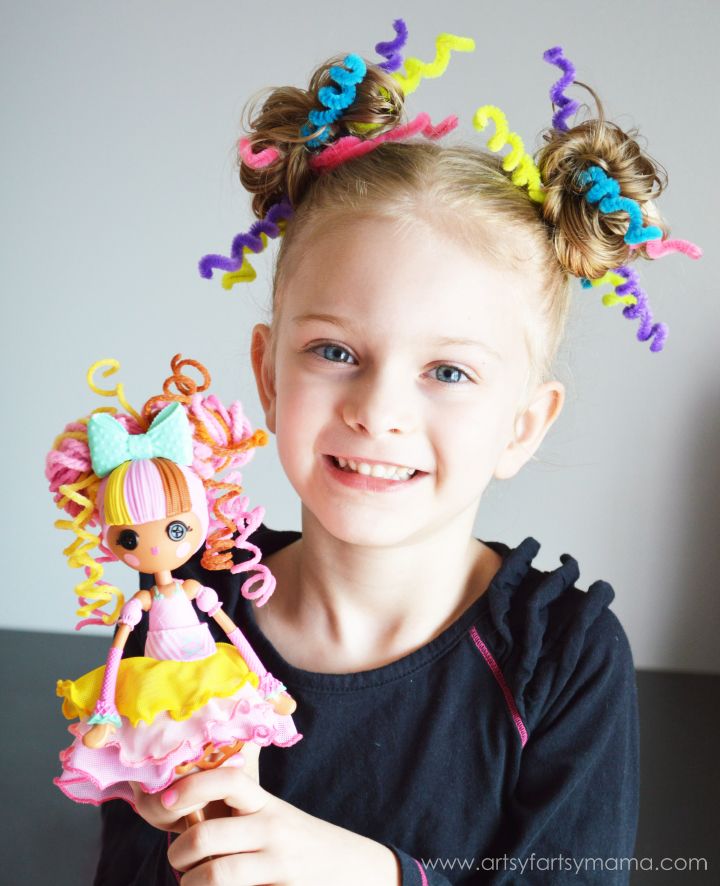 crazy hair doll