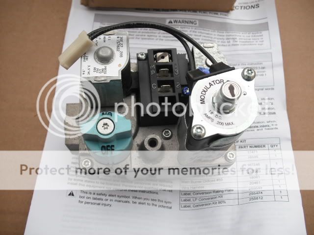 YORK 36E 27 208 157022 PROPANE CONVERSION VALVE UNIT NEW  